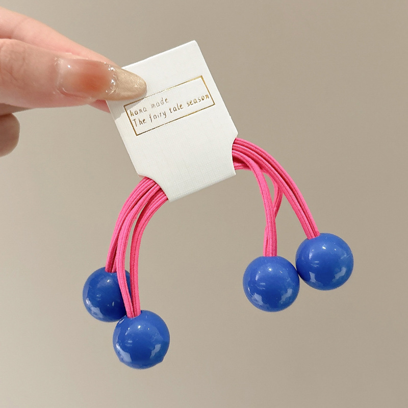 Bebé atado cabello de cabello niñas no lastimar cabello corda de goma anillo de cabello bebé tocado de cabello adorable para niños mujeres