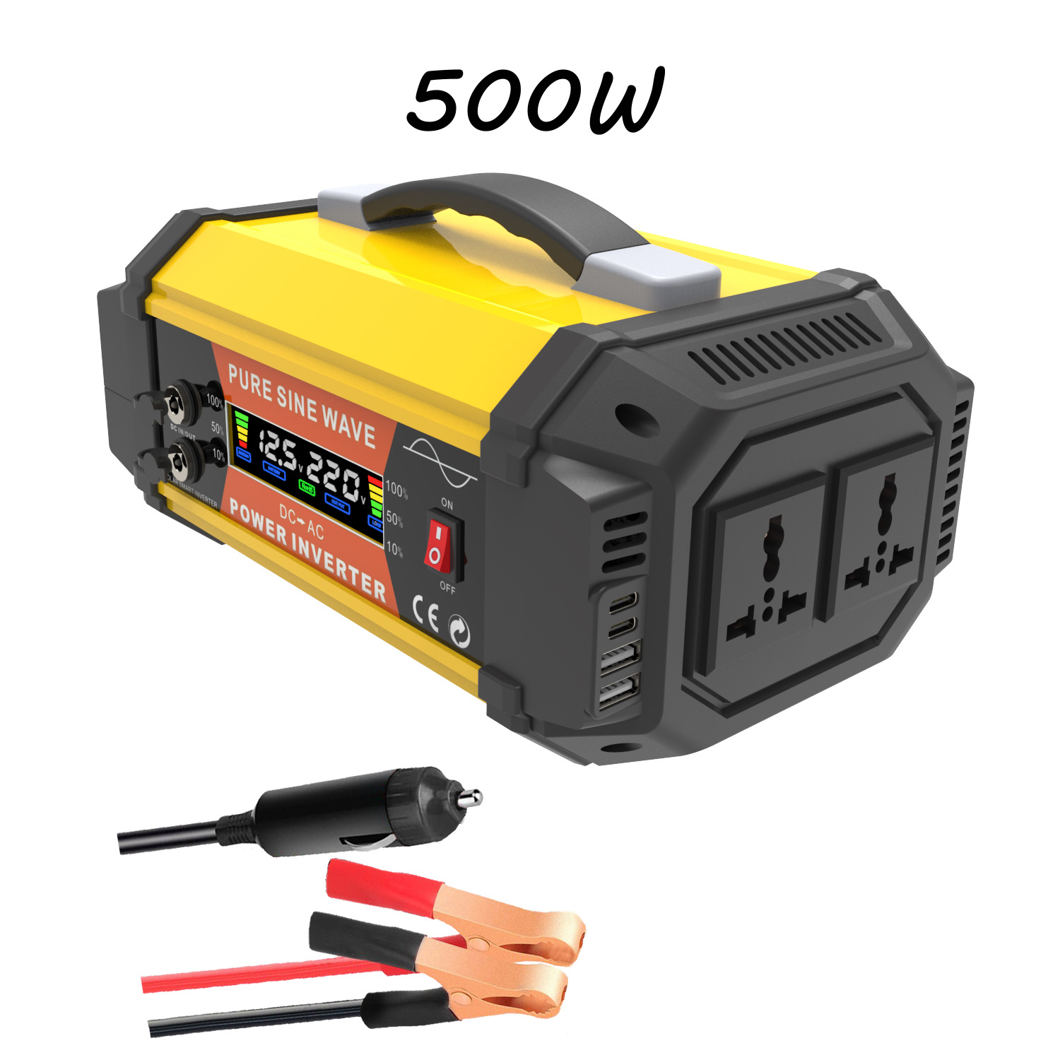 500W, 12v, 220v