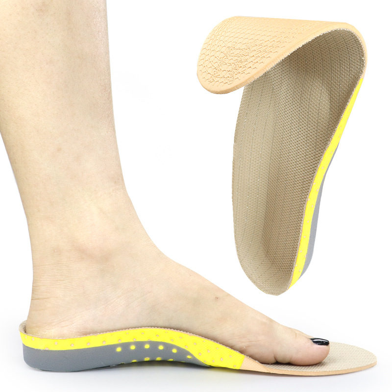 Mayorista nuevo EVA arco deportivo amortiguador masculino absorción de sudor plantilla de baloncesto transpirable mujer corrección de arco plantilla