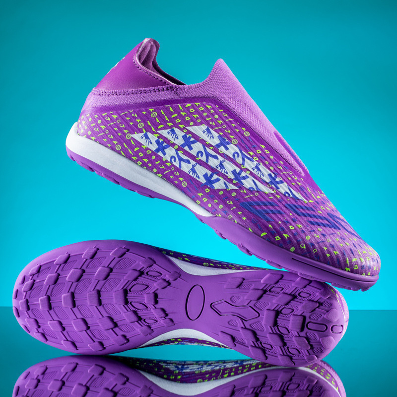 Zapatillas de Fútbol de Caña Baja para Hombre, Suela de TPR y Exterior Sintético, Transpirable, para Césped y Terrenos Al Aire Libre