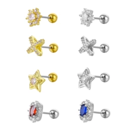 耳扣;耳钉;鼻饰