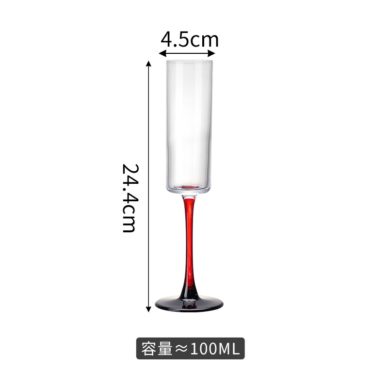 Vaso de champagne francés Vaso de champagne espumoso Vaso de champagne creativo Vaso de vidrio Vaso de vidrio Vaso de vidrio Vaso de vidrio