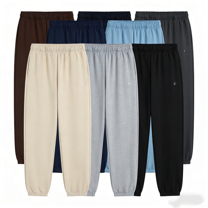 25Ss Autumn and Winter Unisex Cross-Border Trade Alo New Letter Print Casual Sports Classic Versatile Jogger Pants 25Ss Autumn and Winter Unisex Cross-Border Trade Alo New Letter Print Casual Sports Classic Versatile Jogger Pants
