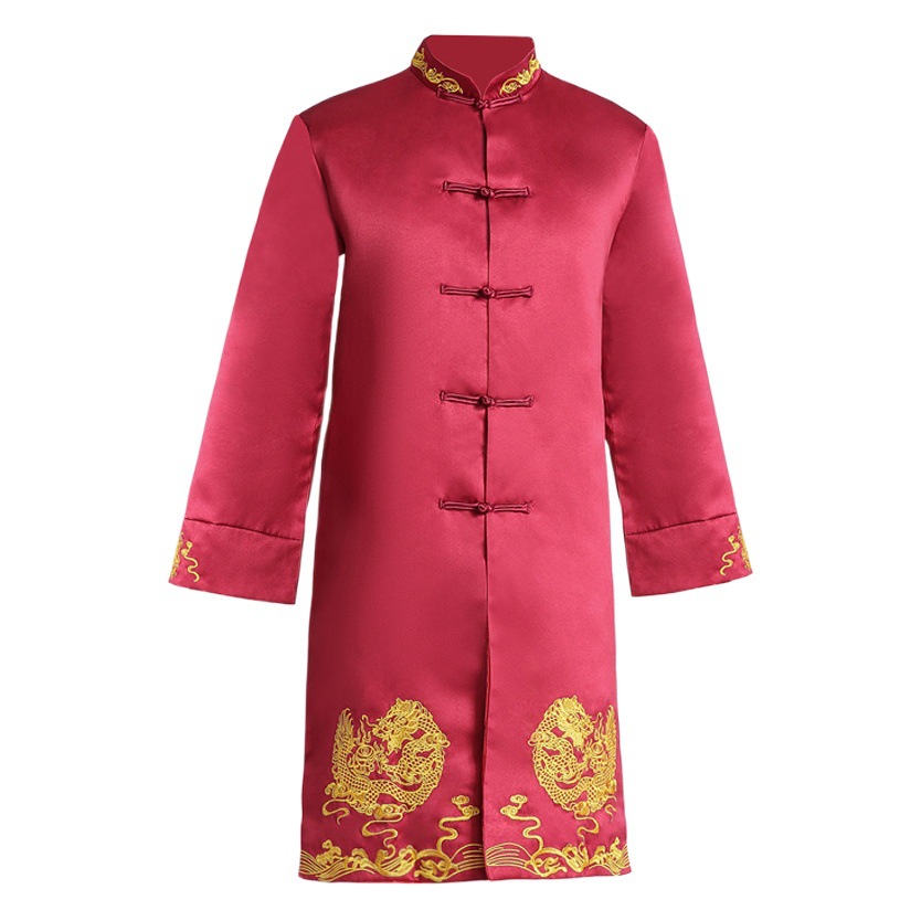 Chinese Best Man's Dress Bridesmaid's Dress Sisters Unity Wedding Dress Chinese Style Tang Suit Republic of China Crosstalk Dress