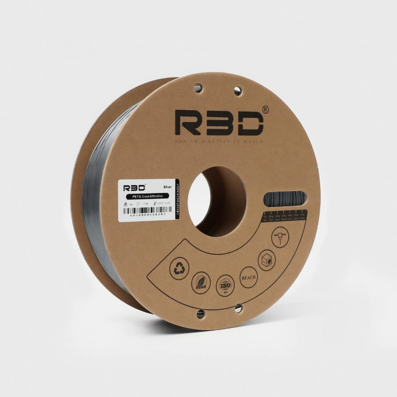 PETG-нить (R3D) 1 кг — экономичный сорт, разноцветные катушки и объёмы