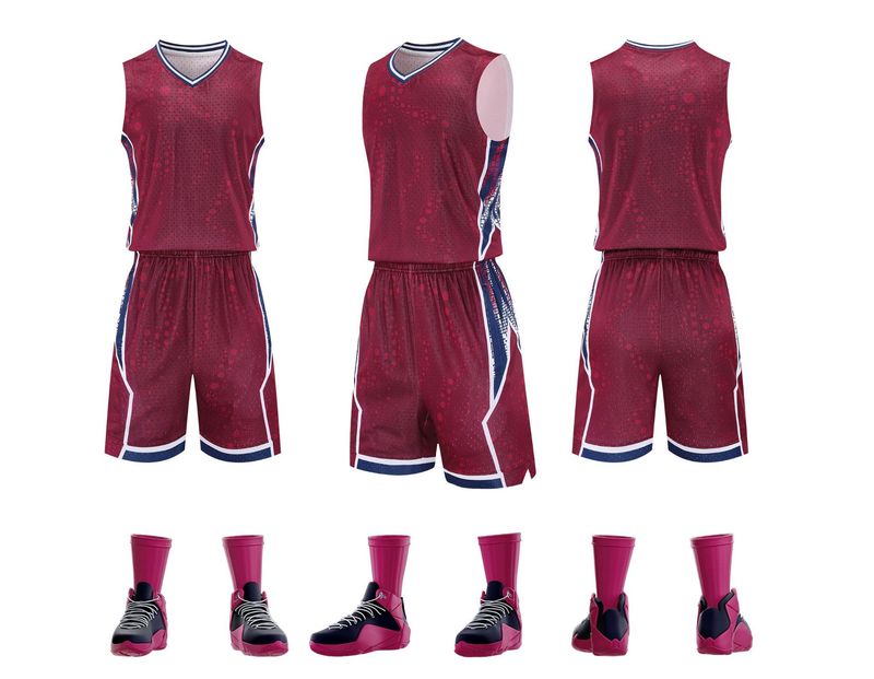 バスケットボールの服のスーツの男性のユニフォームの大学生の試合のユニフォームの服の夏の訓練服のスポーツベストはバスケットボールの服を印刷します。|undefined