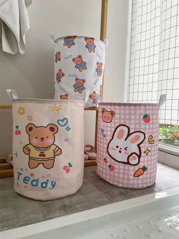 Laundry basket, storage basket, plush toy, storage system