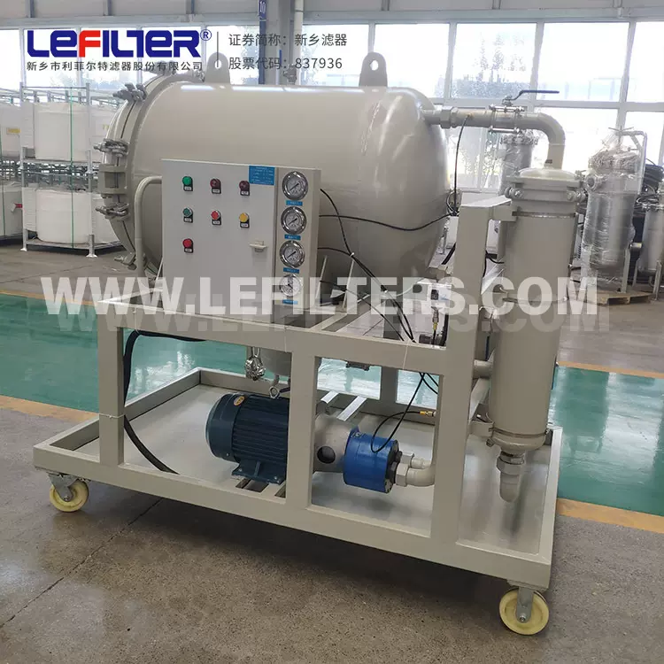 防爆型聚结脱水滤油机适用于危险环境润滑油脱水净化过滤装置