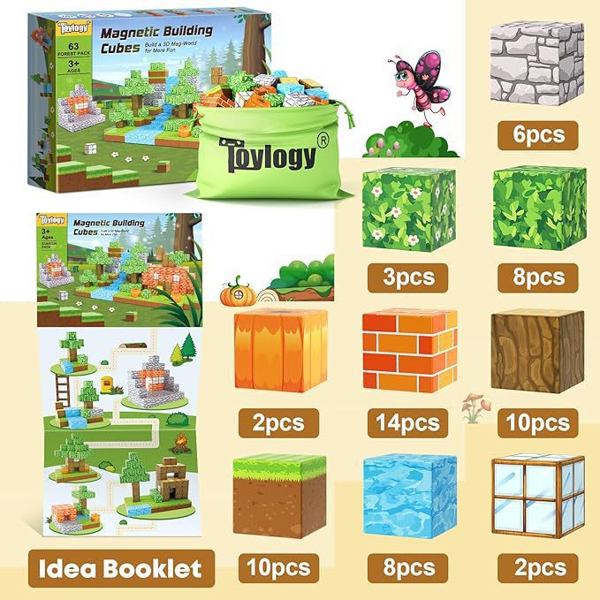 Magnetic constructor for early age