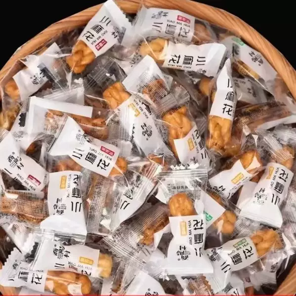 小麻花独立包装酥脆葱香宿舍传统网红休闲纯便宜袋装怀旧整箱