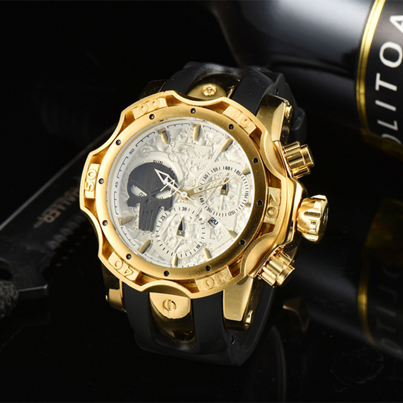 Cross-border Europe, America and Africa Hot Selling Inver Men's Watch INVI Large Dial Tape Watch AliExpress Venom Sports Watch