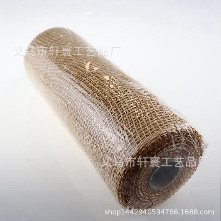 Envasado de flores red de malla de plástico rafia malla de PP Amazon AliExpress regalo decoración de vacaciones