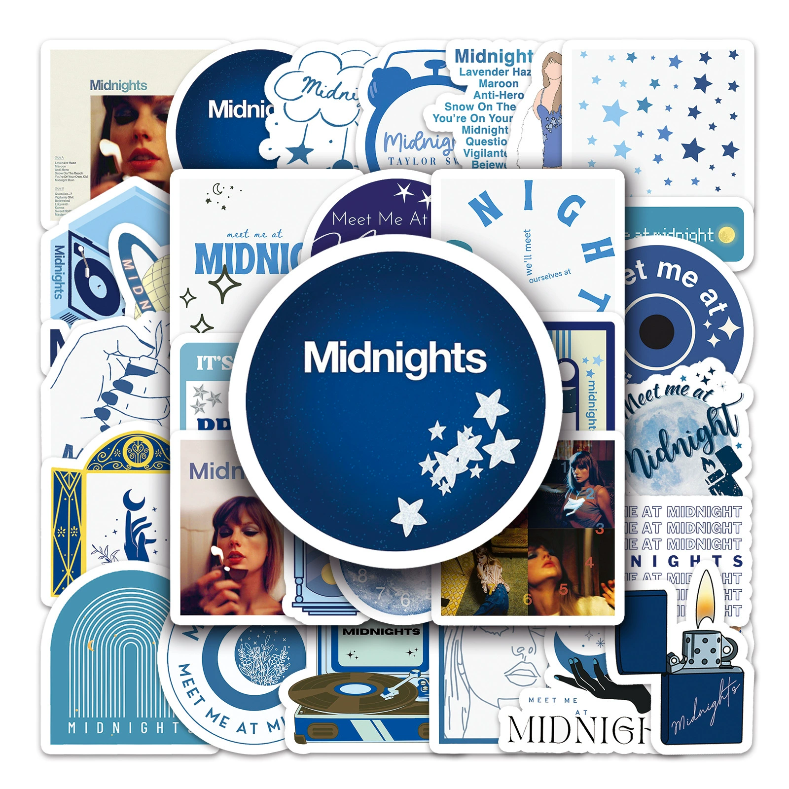 50 альбомов Тейлор Midnight, граффити, индивидуальный DIY чехол для телефона, наклейки для багажа