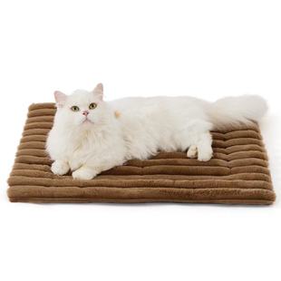 Amazon Cross-Border New Popular Pet Rabbit Fur Warm Pet Mat for Cats and Dogs Universal Factory Direct Sales in Stock