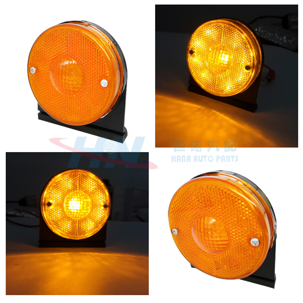 Luz lateral del camión 24V que invierte la luz del coche llevó la luz lateral del remolque luz fuerte anchura del neumático luz de la cintura