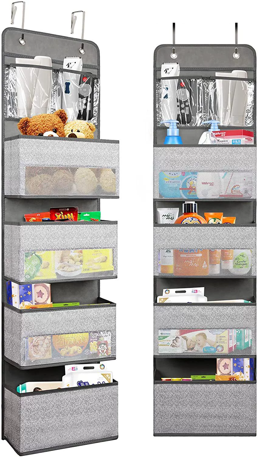 Postpartum bandage non-woven cloth, storage system, transparent hanging organiser