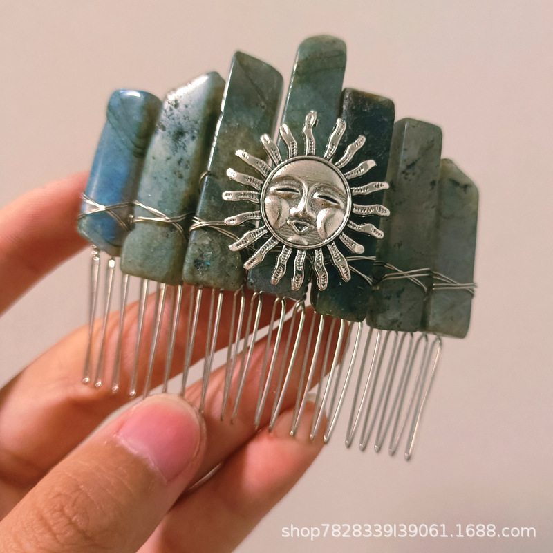 라볼라이트 실버 라인 실버 머리 빗 실버 스마일