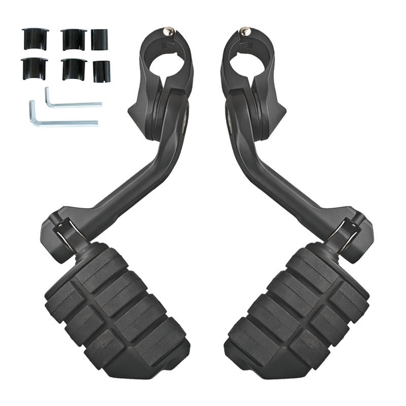 Harley Motorcycle Modified Foot Pedal Suitable for Fat Boy Rest Bumper Combination Long Bracket Pedal