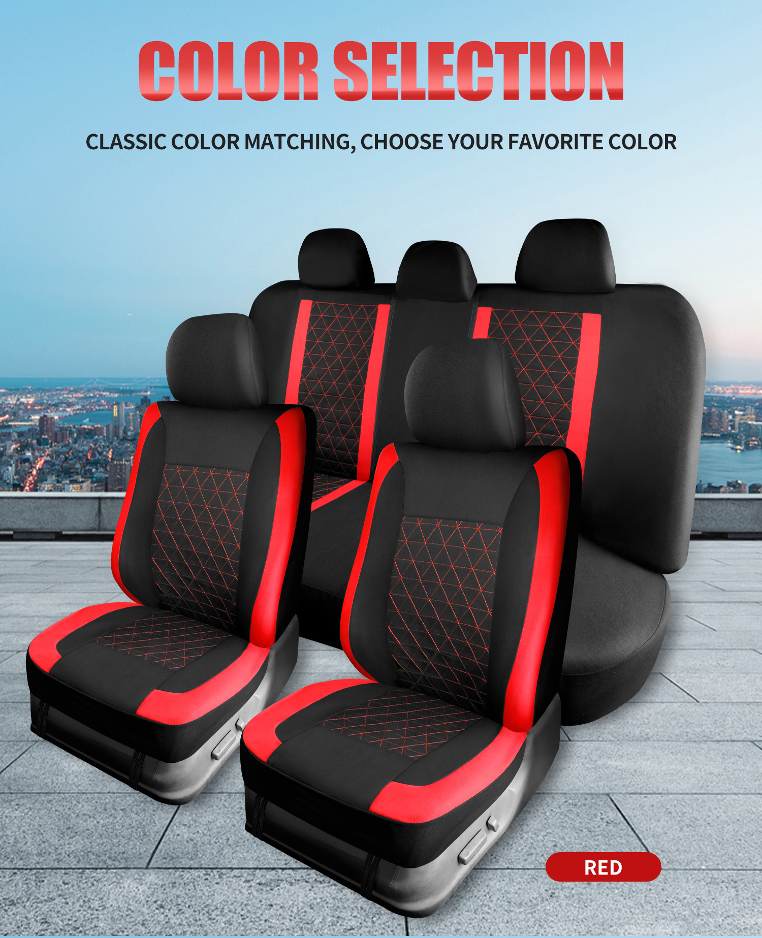 Factory Wholesale Car Seat Covers, Diamond Embroidered Seat Covers, Universal Seat Covers, Foreign Trade Cross-Border Five-Seater Full-Cover Car Seat Covers