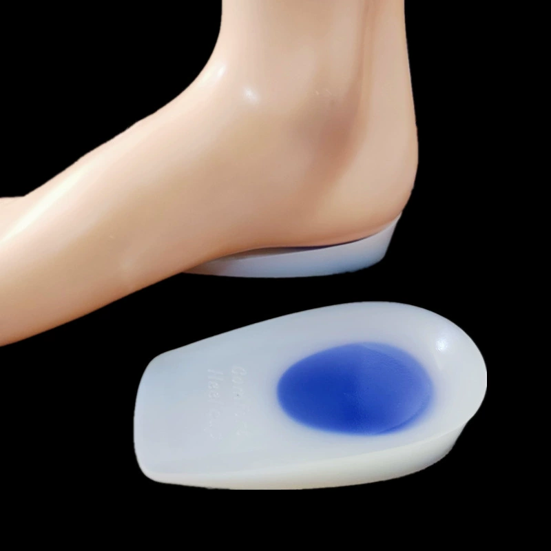 Молочно-белый силиконовый стек silicone gel heel cushion gel insert insol