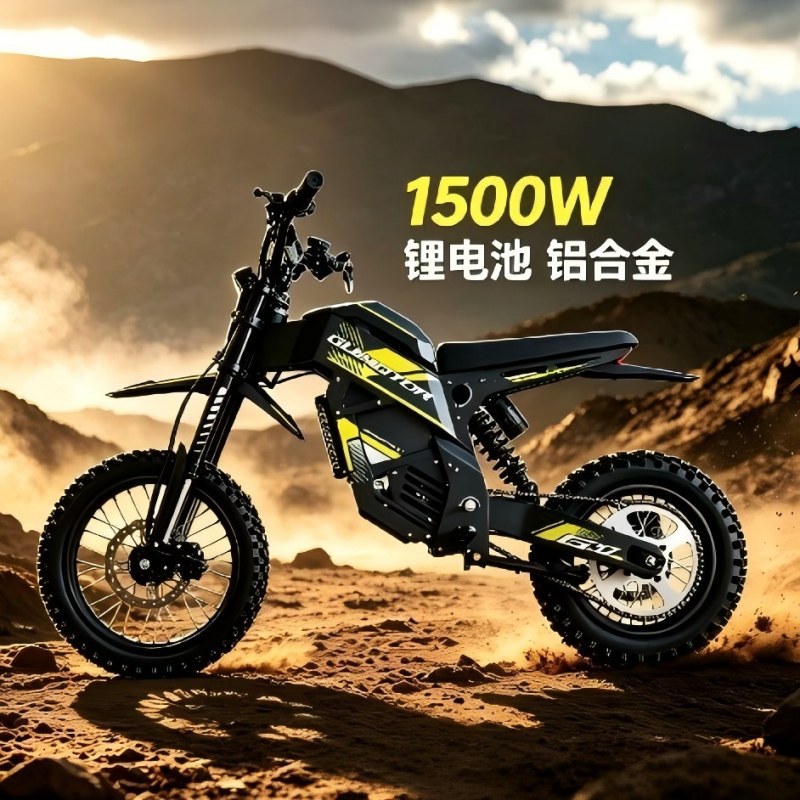 US warehouse in-stock, cross-border bestseller: 48V electric motorcycle, 3500W powerful motor, all-terrain electric vehicle, suitable for mountainous areas