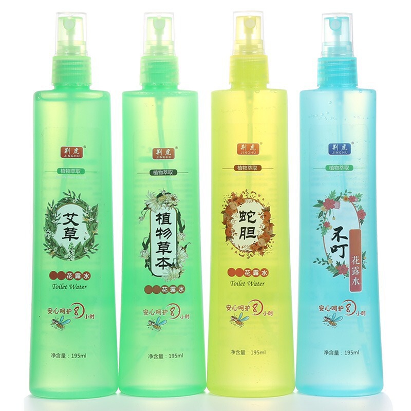 荊虎花露清涼止痒清香195ml噴霧型蚊よけ虫刺されミント噴霧花露|undefined