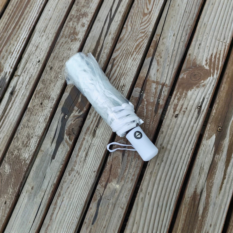 Automatic Transparent Umbrella, Solid Color Folding Umbrella, 70% off Umbrella, Fresh Style, Adult, Thickened, Windproof, Travel, Photography, Popular Online