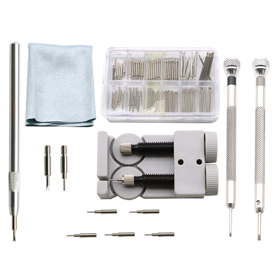 修表工具 108手表套装拆换钢表带螺丝生耳批表耳插销安装拆卸