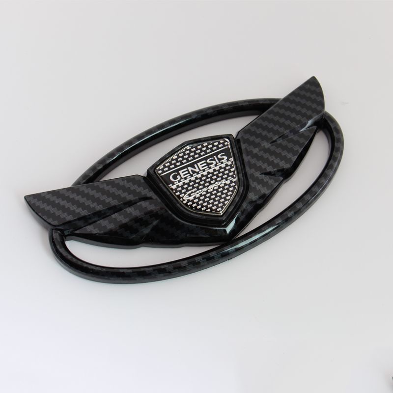 Suitable for Modern Genesis Coupe Modified Car Logos, Black Wing Logo, Front and Rear Car Logos for the Coupe Modification
