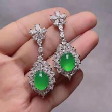 ��������s925����Ƕ������ˮ�ε�׹�������ʯ�Ҽ���Ʒ�鱦����