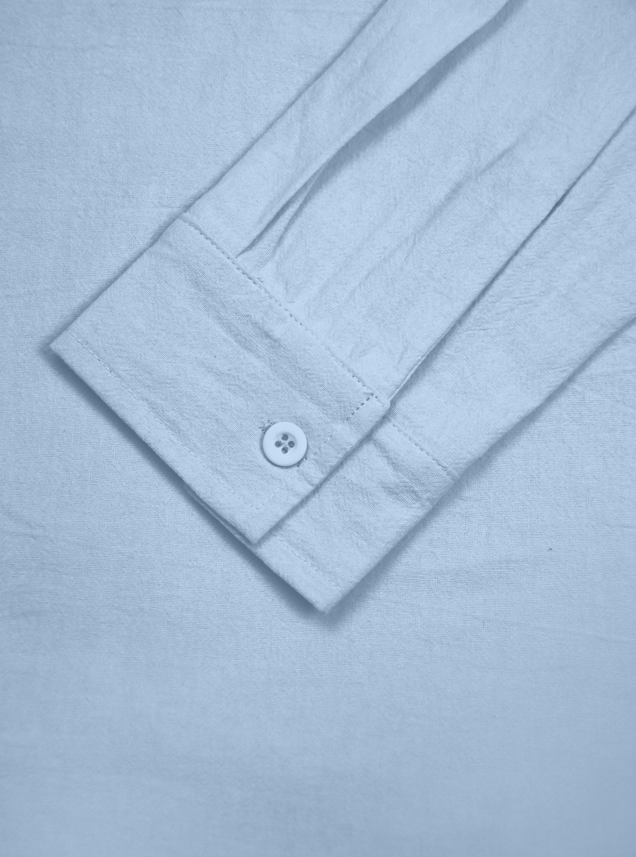 Camicia uomo casual in lino con maniche lunghe e collo coreana_voghion.com