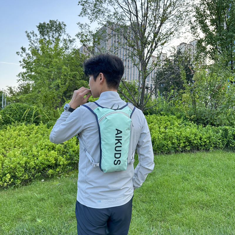 Mochila deportiva con bolsa de agua, ciclismo, running, senderismo, transpirable