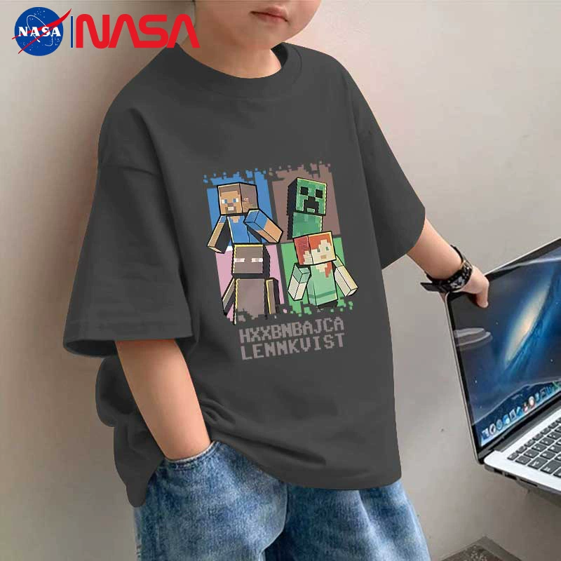 Летняя детская хлопковая футболка для мальчиков для отдыха, с коротким рукавом, для подростков