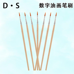 Nylon wool log hook line pen, ceramic acrylic brush, fashionable digital oil painting, watercolor brush, acrylic brush