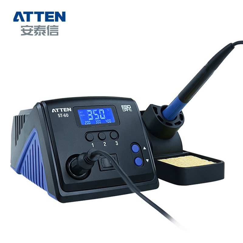 安泰信 ST60/80/100 可调温电焊台 自动休眠待机维修恒温电烙铁