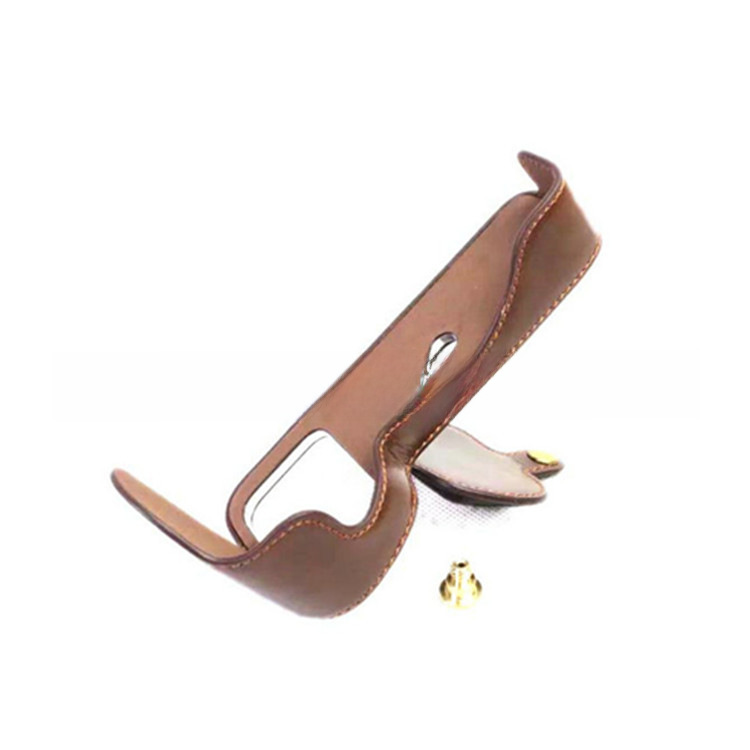 A7RIII A9 가죽 케이스 베이스 A9 마이크로 단일 카메라 가방 A7R3 3 세대 하프 세트 사진 가방에 적합