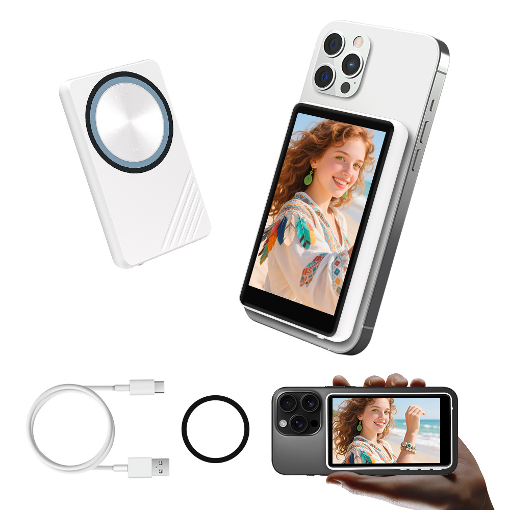 新商品の無線携帯電話の自撮りスクリーン器の磁気は充電します。