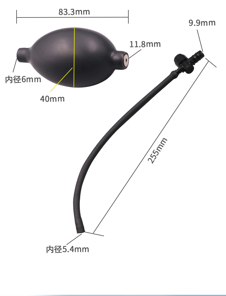 Air pressure airbag positioning air cushion angle adjuster fixed bag bag auto repair thickened engineering broken bridge aluminum window regulator
