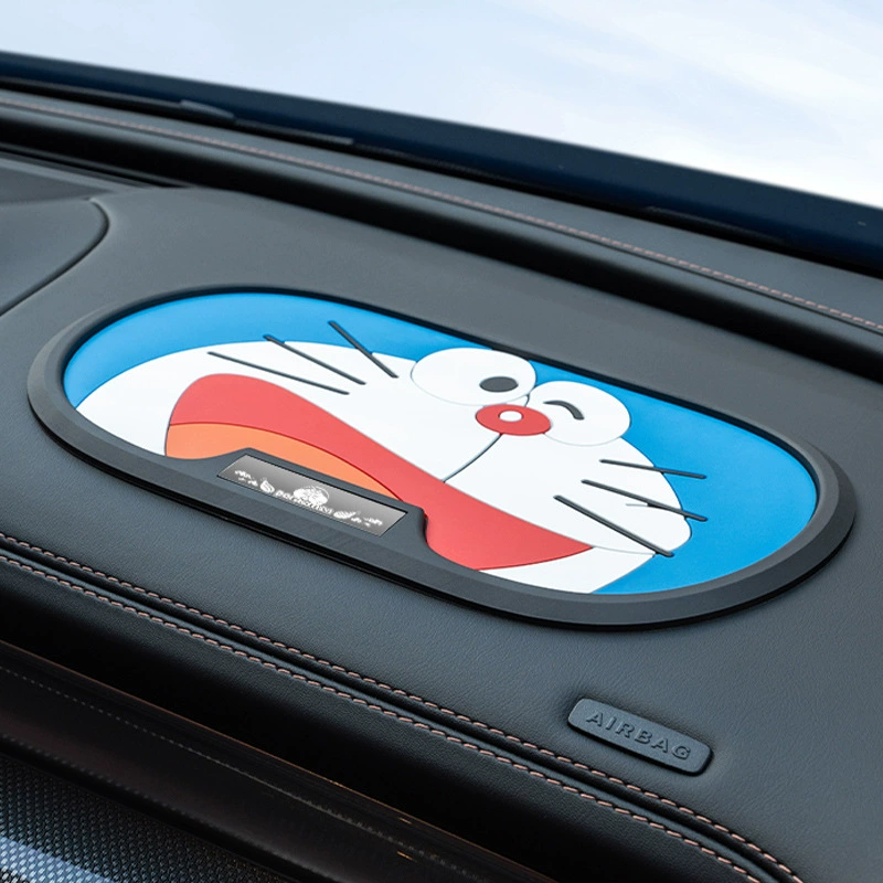 Противоскользящие коврики для автомобиля Среднеуправляемая панель управления мультяшная подставка для украшения мобильного телефона
