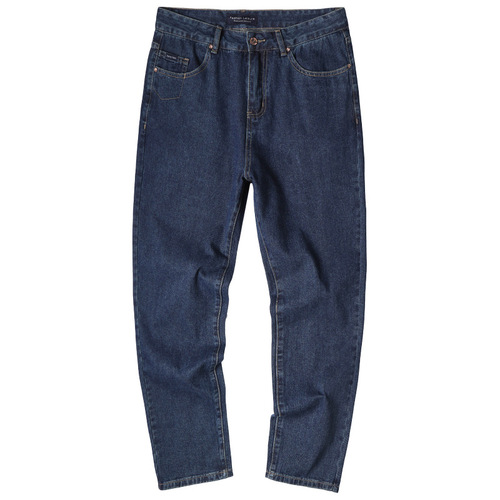 Light Blue American Retro Men's Fashion Brand Soft Loose Straight Leg High Street Workwear Casual Wide Leg Pants