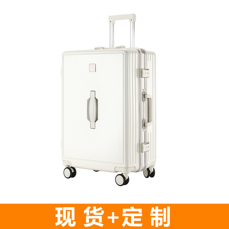 Custom Luggage Female Silent Universal Wheel Aluminum Frame Trolley Case Large Capacity 26inch Student Password Suitcase Male Custom Luggage Female Silent Universal Wheel Aluminum Frame Trolley Case Large Capacity 26inch Student Password Suitcase Male