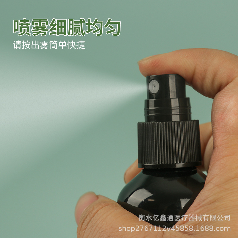 En stock al por mayor 182024 calibre cabezal de pulverización de plástico cabezal de pulverización de alcohol cabezal de pulverización de niebla fina media cubierta boquilla blanca