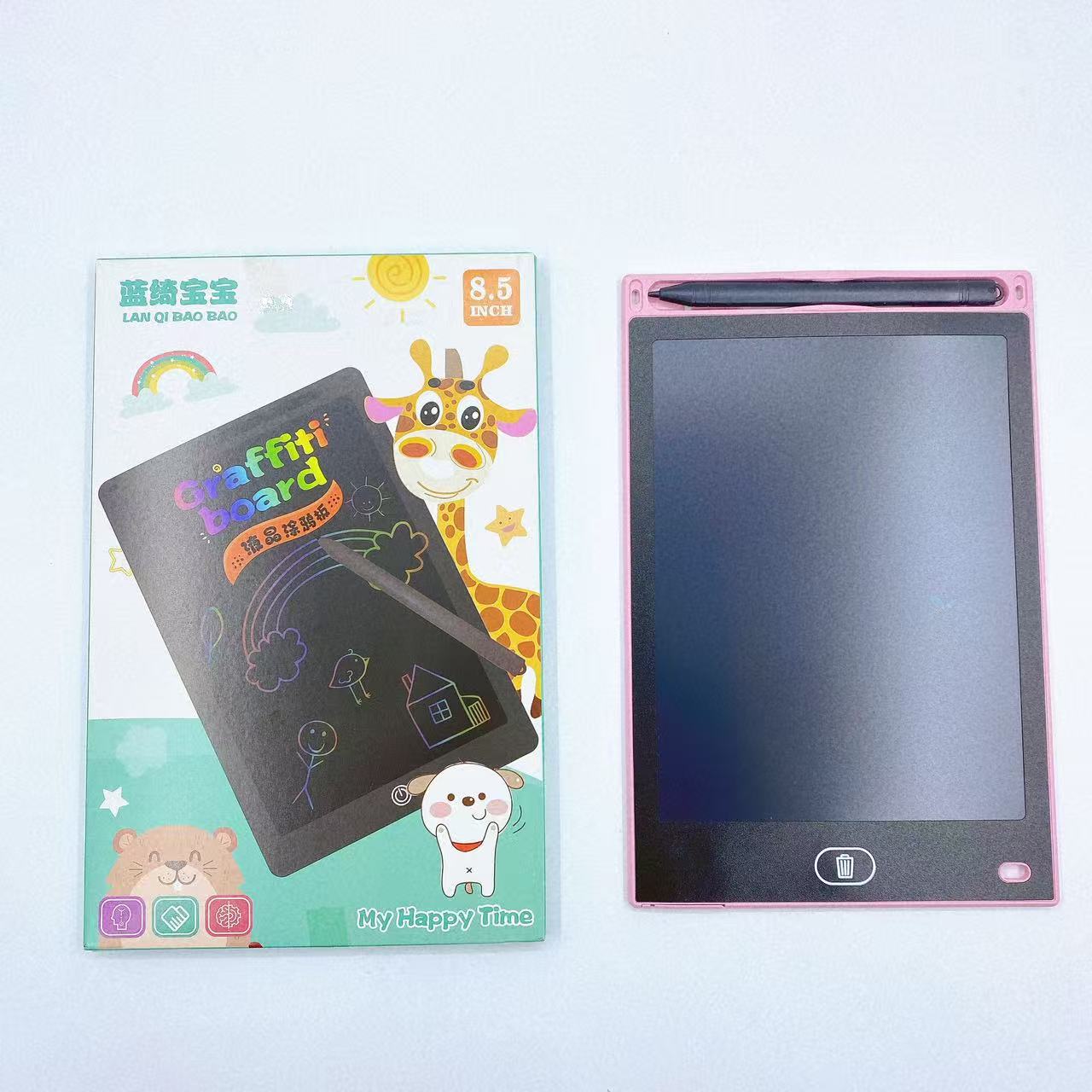 Tablero de graffiti LCD para niños de 8,5 pulgadas tablero de escritura puede eliminar tablero de pintura LCD para niños regalos tablero de pintura electrónica