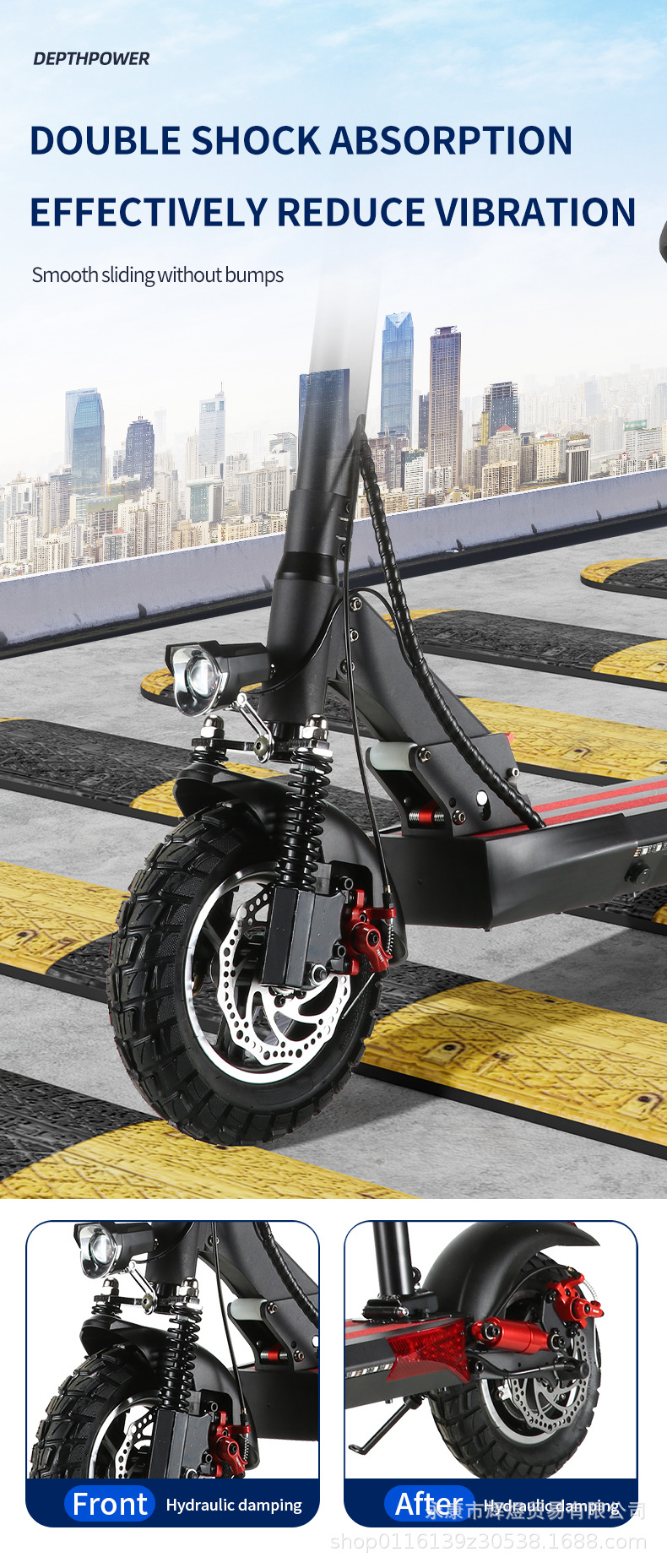 Cross-Border Exclusive Supply of Electric Scooters for Adults, Portable Folding Two-Wheeled Mobility Scooters, 10inch Models
