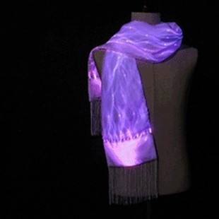 El Luminous Fiber Optic Functional Fabric Luminous Evening Dress Wedding Dress Fabric Color Changing App Controlled Fiber Optic Cloth