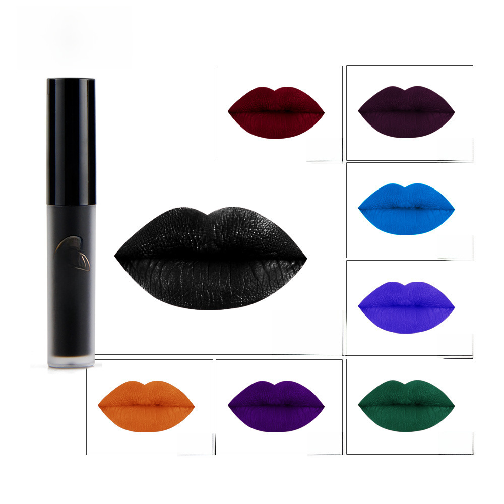 NICEFACE Halloween exotic color lip gloss non-stick cup non-fading liquid lipstick