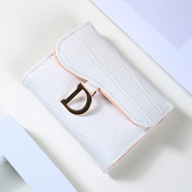 Nueva atmósfera europea y americana de moda cocodrilo de alta calidad de mujer multi-tarjeta anti-robo bolsa deslizante multifunción bolso de cambio
