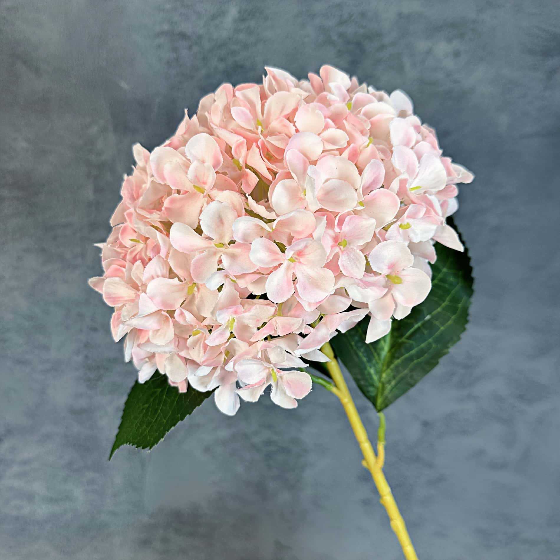 Flor artificial 216 piezas Impresión 3D Gran diseño de escena de boda de hortensia Decoración del hogar Decoración de flores falsas transfronterizas al por mayor