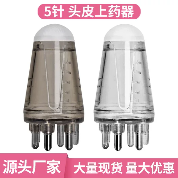 Cross-Border Scalp Applicator Scalp Applicator Mino Liquid Guide Comb Massage Application Roller Ball Hair Growth Device
