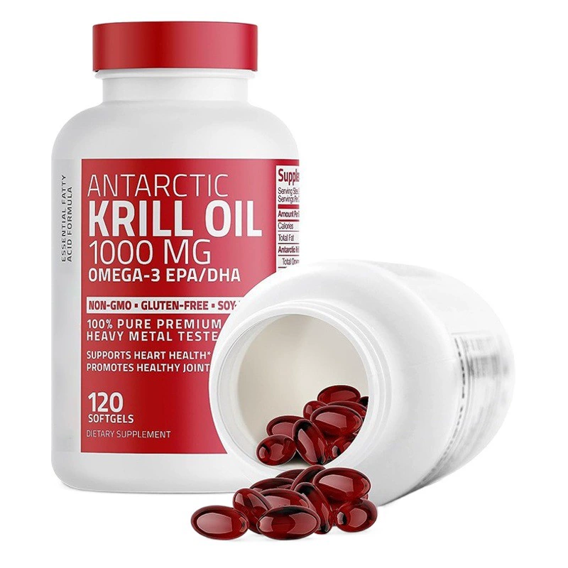 Трансграничные горячие продажи масла криля мягкие капсулы масло криля капсулы источник производители поддерживают бренд OE M